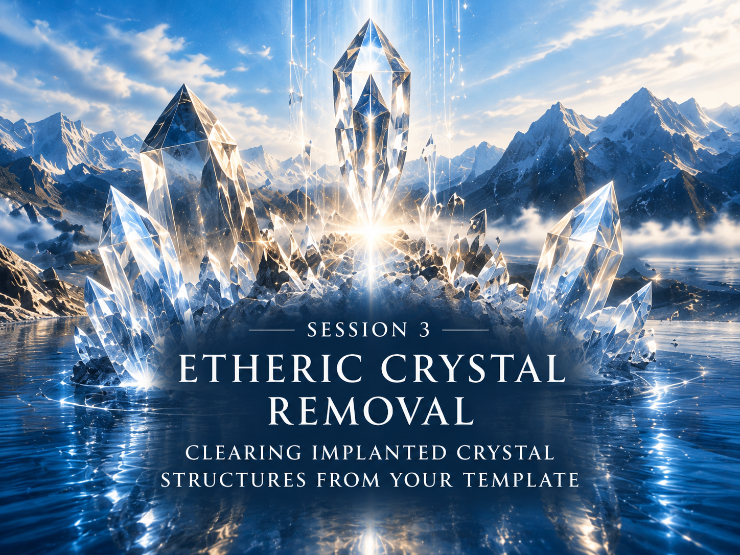 Etheric Crystals Removal