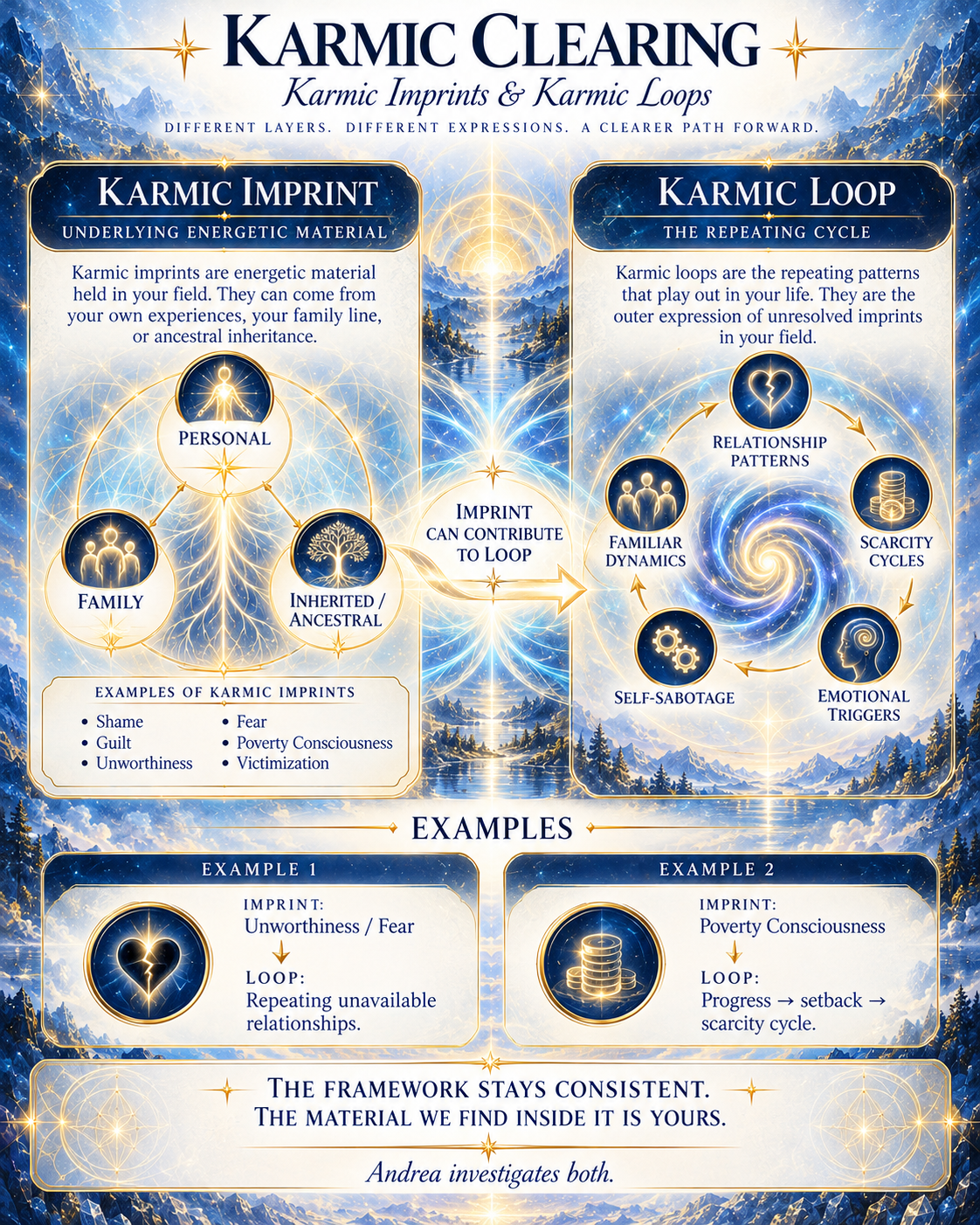 Karmic Clearing Imprints to Loops